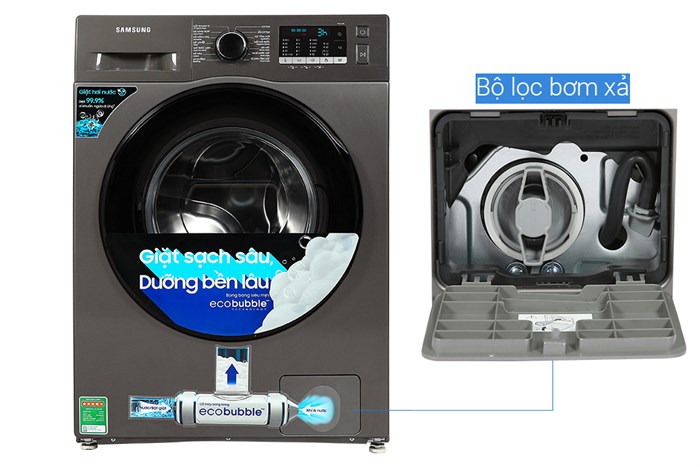 Máy Giặt Samsung Inverter 9.5 Kg WW95TA046AX/SV